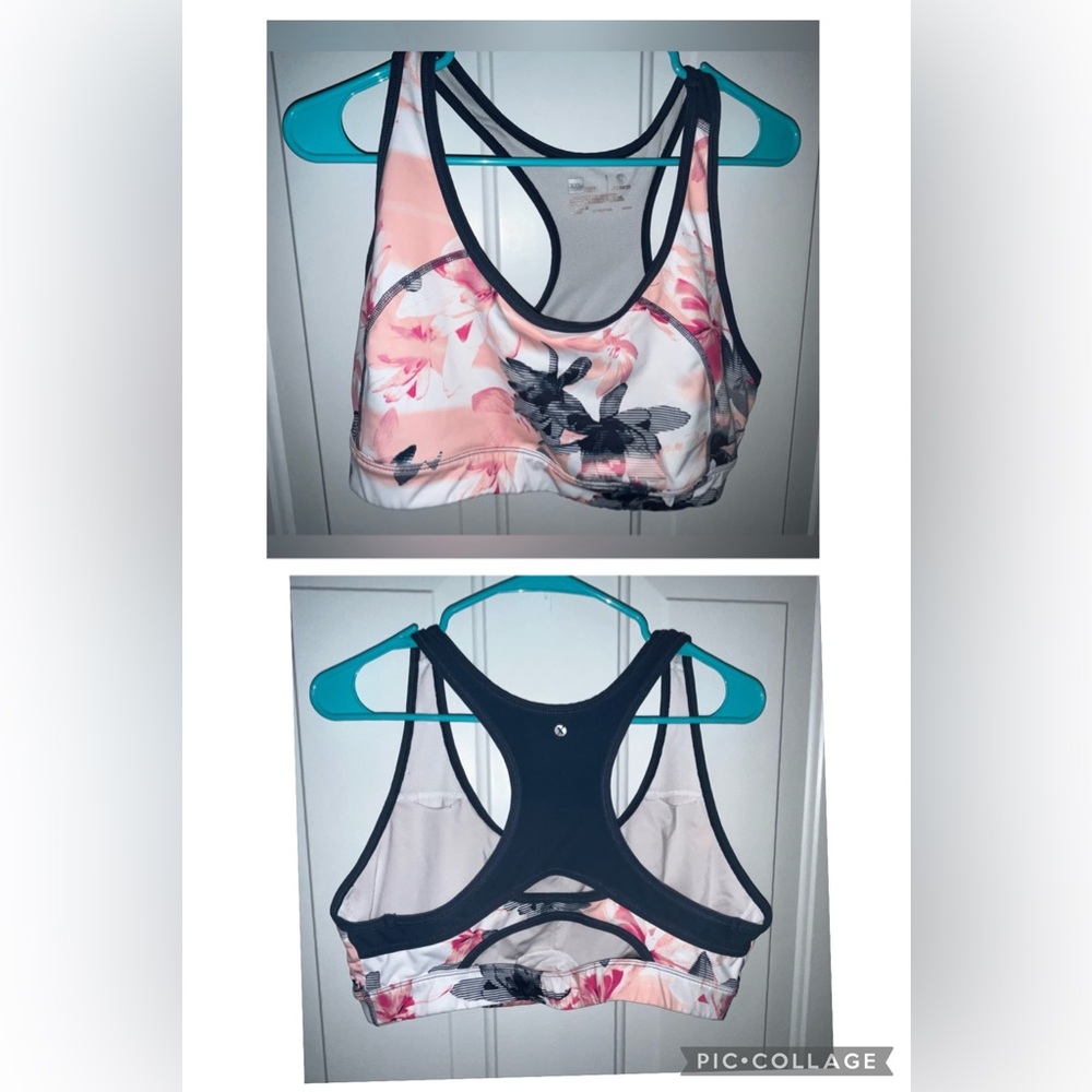 EUC Xersion Floral Sports Bra - Sz XXL